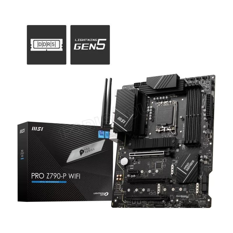 Carte Mère MSI Pro Z790-P WiFi DDR5 (Intel LGA 1700)