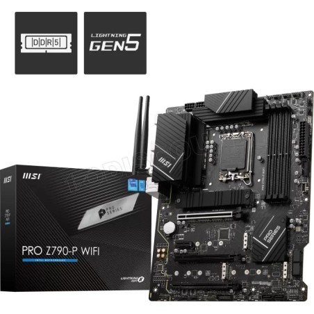 Carte Mère MSI Pro Z790-P WiFi DDR5 (Intel LGA 1700)