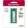 Barrette mémoire SODIMM 16Go DDR4 Transcend JetRam  3200Mhz (Vert)