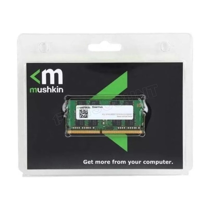 Barrette mémoire SODIMM 32Go DDR4 Mushkin  2666Mhz (Vert)