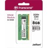 Barrette mémoire SODIMM 8Go DDR4 Transcend JetRam  3200Mhz (Vert)