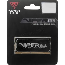 Barrette mémoire SODIMM DDR4 8Go Patriot Viper Steel  3200Mhz (Noir)