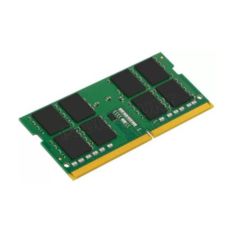 Barrette mémoire 32Go SODIMM DDR4 Kingston ValueRam  3200Mhz (Vert)