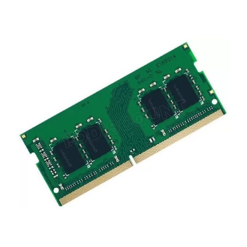 Barrette mémoire 16Go SODIMM DDR4 GoodRam 2666Mhz (Vert)