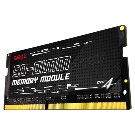 Barrette mémoire 16Go SODIMM DDR4 GeIL 3200Mhz (Noir)