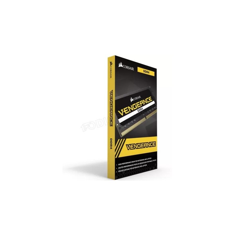 Barrette mémoire SODIMM DDR4 Corsair Vengeance  2400Mhz 8Go (Noir)