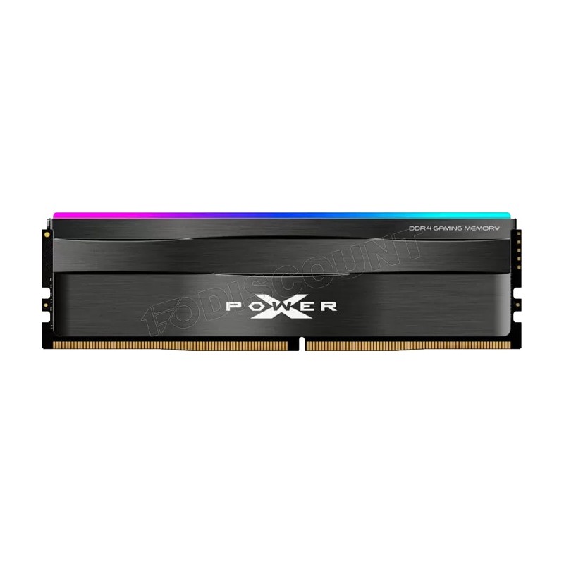 Barrette mémoire 16Go DIMM DDR4 Silicon Power XPower Zenith RGB  3200Mhz (Noir)