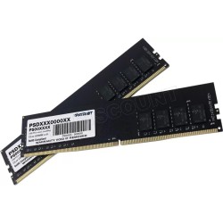 Kit Barrettes mémoire 32Go (2x16Go) DIMM DDR4 Patriot Signature Line  3200Mhz (Noir)