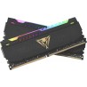 Kit Barrettes mémoire 16Go (2x8Go) DIMM DDR4 Patriot Viper RGB  3200Mhz (Noir)