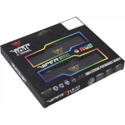 Kit Barrettes mémoire 16Go (2x8Go) DIMM DDR4 Patriot Viper RGB  3200Mhz (Noir)