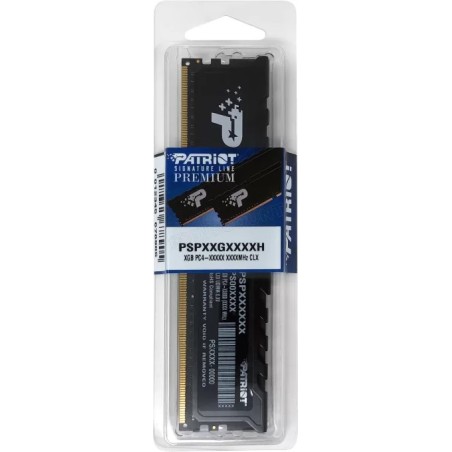 Kit Barrettes mémoire 16Go (2x8Go) DIMM DDR4 Patriot Signature Line Premium  3200Mhz (Noir)