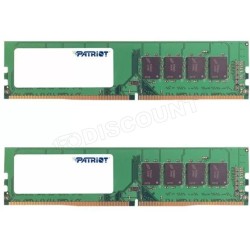 Kit Barrettes mémoire 16Go (2x8Go) DIMM DDR4 Patriot Signature Line  2666Mhz (Noir)