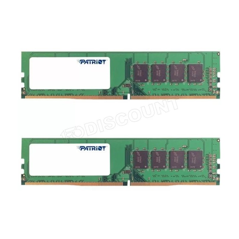 Kit Barrettes mémoire 16Go (2x8Go) DIMM DDR4 Patriot Signature Line  2666Mhz (Noir)