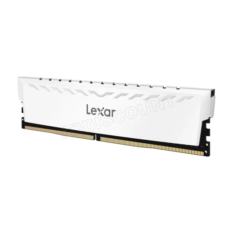 Barrette mémoire 8Go DIMM DDR4 Lexar Thor  3600Mhz (Blanc)