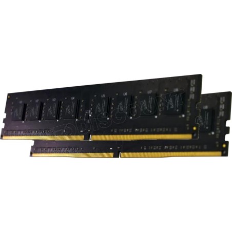 Kit Barrettes mémoire 32Go (2x16Go) DIMM DDR4 GeIL Pristine 2666Mhz (Noir)