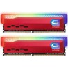 Kit Barrettes mémoire 16Go (2x8Go) DIMM DDR4 GeIL Orion RGB 3200Mhz AMD (Rouge)