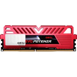 Barrette mémoire 8Go DIMM DDR4 GeIL Evo Potenza 3200Mhz (Rouge)