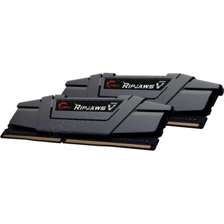 Kit Barrettes mémoire 16Go (2x8Go) DIMM DDR4 G.Skill Ripjaws V  3600Mhz (Noir)