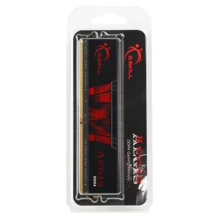 Barrette mémoire 16Go DIMM DDR4 G.Skill Aegis  2400Mhz (Noir et Rouge)