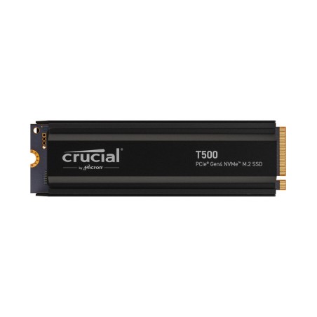 Disque SSD Crucial T500 4To avec dissipateur - NVMe M.2 Type 2280