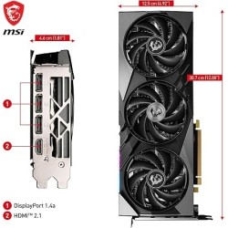 Carte Graphique Nvidia MSI GeForce RTX 4060 Ti Ventus 2X Black OC 8Go