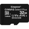 Carte mémoire Micro SD Kingston Canvas Select Plus - 32Go