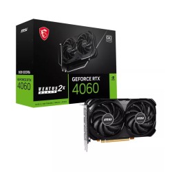 Carte Graphique Nvidia MSI GeForce RTX 4060 Ventus 2X Black OC 8Go