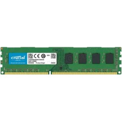 Barrette mémoire 32Go DIMM DDR4 Crucial  3200Mhz (Vert)