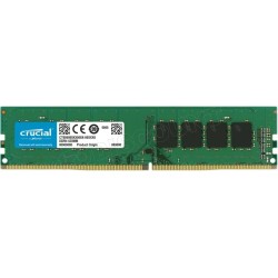 Barrette mémoire 16Go DIMM DDR4 Crucial  3200Mhz (Vert)