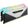 Kit Barrettes mémoire 32Go (2x16Go) DIMM DDR4 Corsair Vengeance RT RGB  3600Mhz (Noir/Blanc)