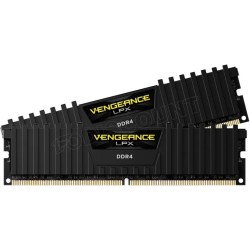 Kit Barrettes mémoire 32Go (2x16Go) DIMM DDR4 Corsair Vengeance LPX  3000Mhz (Noir) CL16