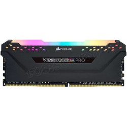 Barrette mémoire 8Go DIMM DDR4 Corsair Vengeance Pro RGB  3600Mhz (Noir)