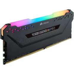 Barrette mémoire 8Go DIMM DDR4 Corsair Vengeance Pro RGB  3600Mhz (Noir)