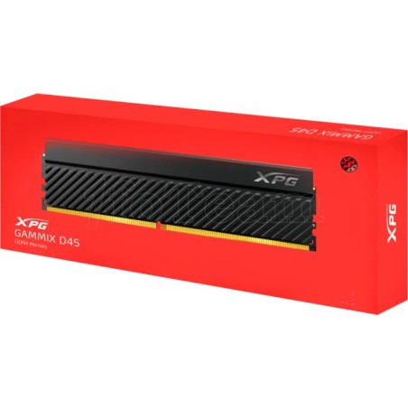 Barrette mémoire 16Go DIMM DDR4 Adata XPG GammiX D45  3200Mhz (Noir)