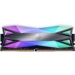 Barrette mémoire 8Go DIMM DDR4 Adata XPG SpectriX D60G RGB  3600Mhz (Noir)