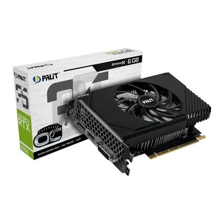 Carte Graphique Nvidia Palit GeForce RTX 3050 StormX OC 6Go Mini ITX