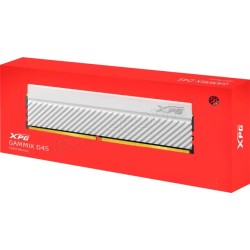 Barrette mémoire 8Go DIMM DDR4 Adata XPG GammiX D45 RGB  3600Mhz (Blanc)