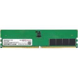 Barrette mémoire 32Go DIMM DDR5 Transcend JetRam 4800Mhz (Vert)