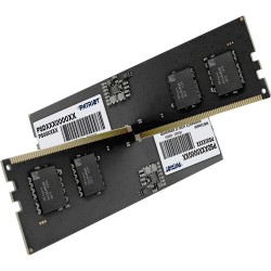 Kit Barrettes mémoire 32Go (2x16Go) DIMM DDR5 Patriot Signature Line 5600MHz (Noir)