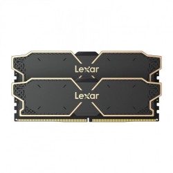 Kit Barrettes mémoire 32Go (2x16Go) DIMM DDR5 Lexar Thor OC 6000MHz CL38 (Noir)