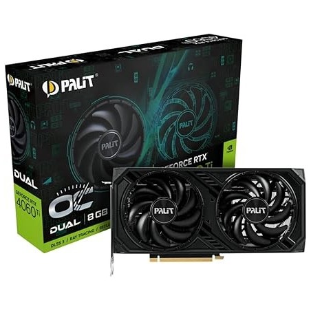 Carte Graphique Nvidia Palit GeForce RTX 4060 Ti Dual OC 8Go