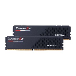 Kit Barrettes mémoire 32Go (2x16Go) DIMM DDR5 G.Skill Ripjaws S5 6000MHz (Noir)