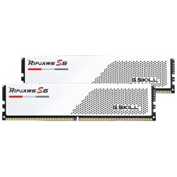 Kit Barrettes mémoire 32Go (2x16Go) DIMM DDR5 G.Skill Ripjaws S5  5200MHz (Blanc)