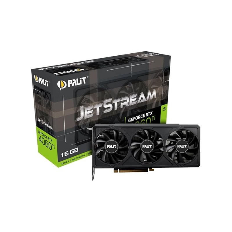 Carte Graphique Nvidia Palit GeForce RTX 4060 Ti JetStream 16Go