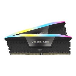 Kit Barrettes mémoire 32Go (2x16Go) DIMM DDR5 Corsair Vengeance RGB  6800MHz (Noir)