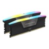 Kit Barrettes mémoire 32Go (2x16Go) DIMM DDR5 Corsair Vengeance RGB  6800MHz (Noir)