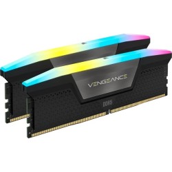 Kit Barrettes mémoire 32Go (2x16Go) DIMM DDR5 Corsair Vengeance RGB  5600MHz CL36 (Noir)