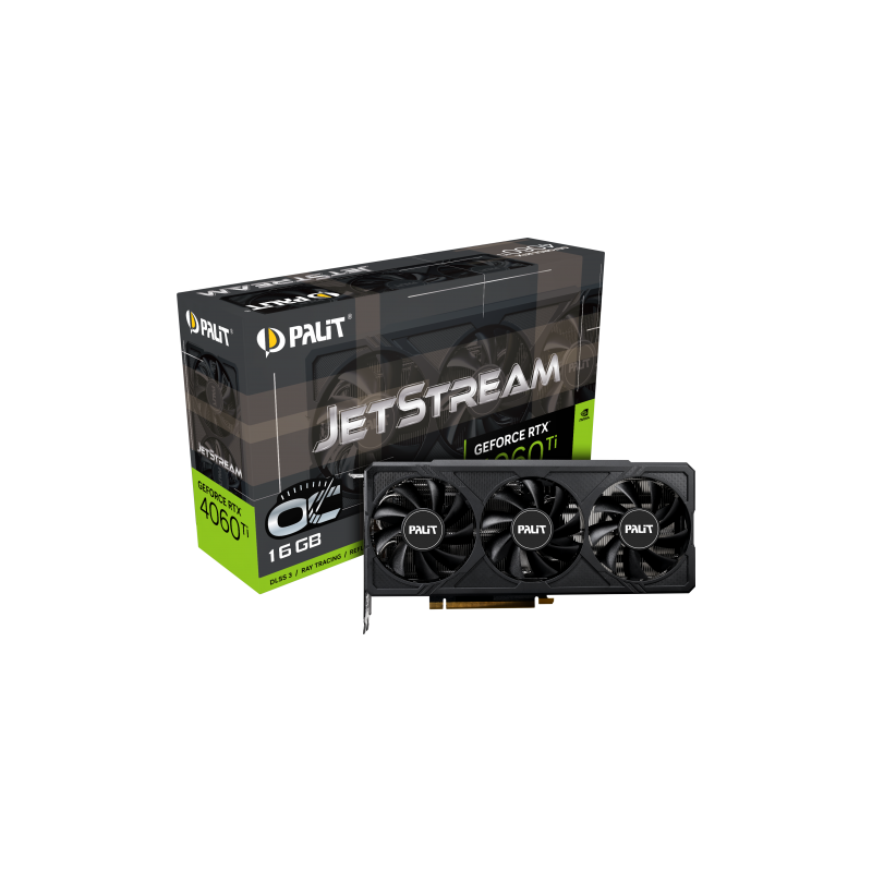 Carte Graphique Nvidia Palit GeForce RTX 4060 Ti JetStream OC 16Go