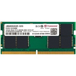 Barrette mémoire SODIMM DDR5 32Go Transcend 4800MHz (Vert)