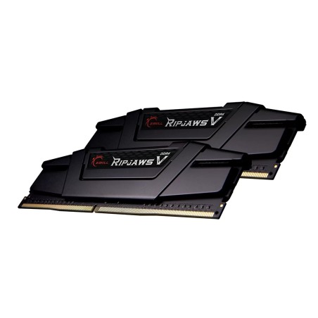 Kit Barrettes mémoire 32Go (2x16Go) DIMM DDR4 G.Skill RipJaws V  3200Mhz (Noir)